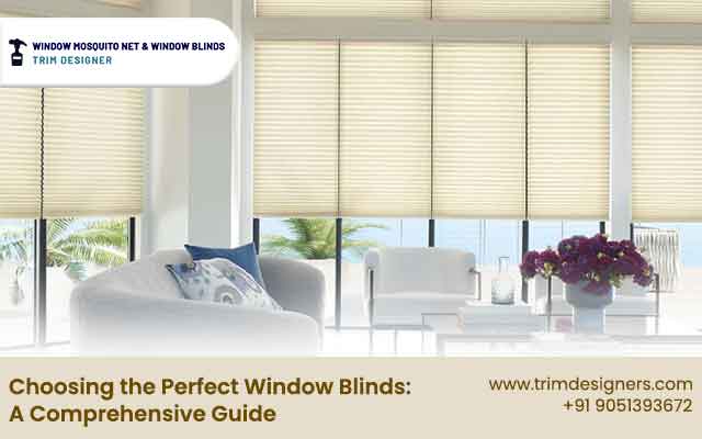 window blinds guide