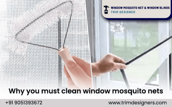 Why you must clean window mosquito nets