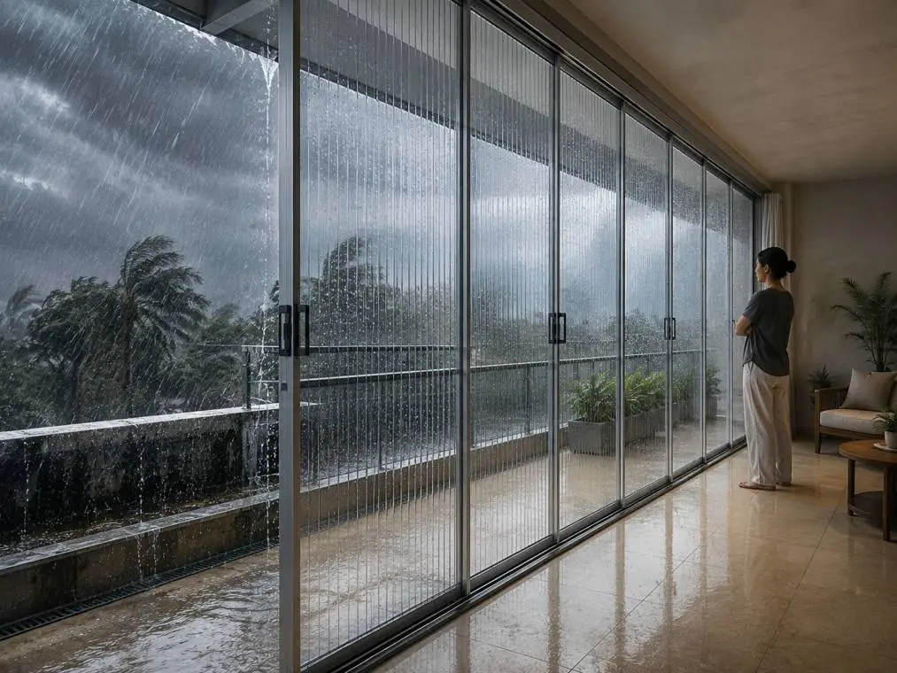 Polycarbonate Acrylic Sliding Doors