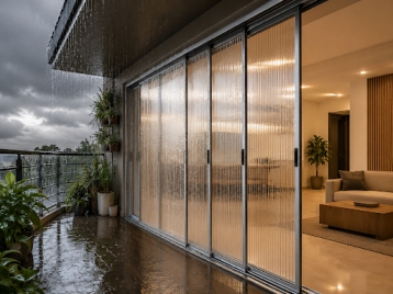 Polycarbonate Acrylic Sliding Doors